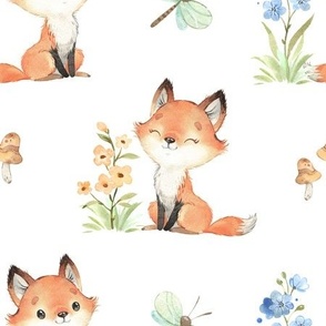 Baby girl fox sales nursery